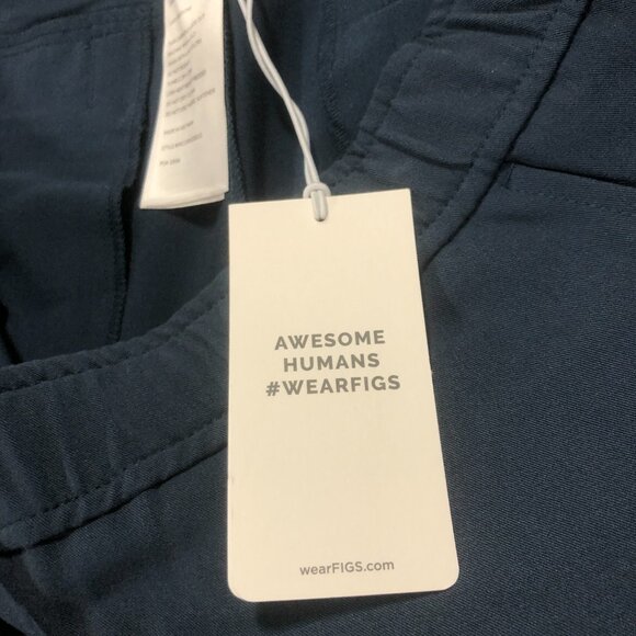 FIGS Catarina‎ Jogger Scrub Pants Drawstring Comfort Pockets Blue Size XS - Picture 6 of 7